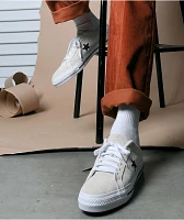 Converse One Star Pro Egret, White, & Black Skate Shoes