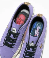 Converse One Star Pro Sean Pablo Lilac Suede Skate Shoes