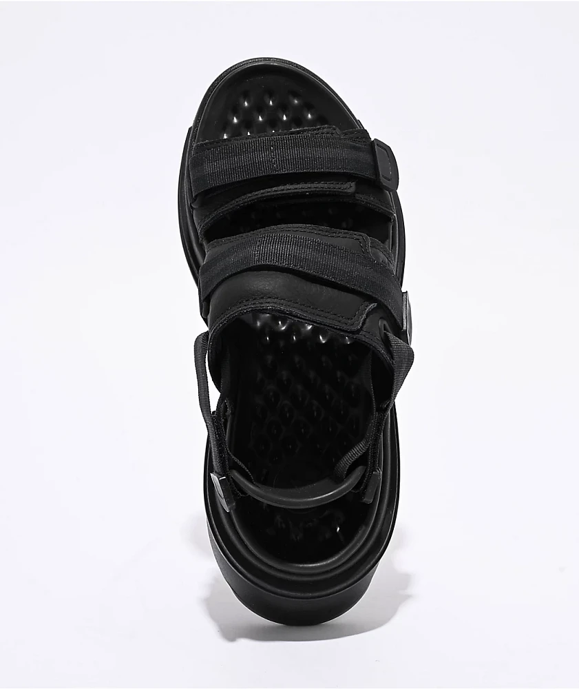 Converse Run Star Utility Black Platform Sandals