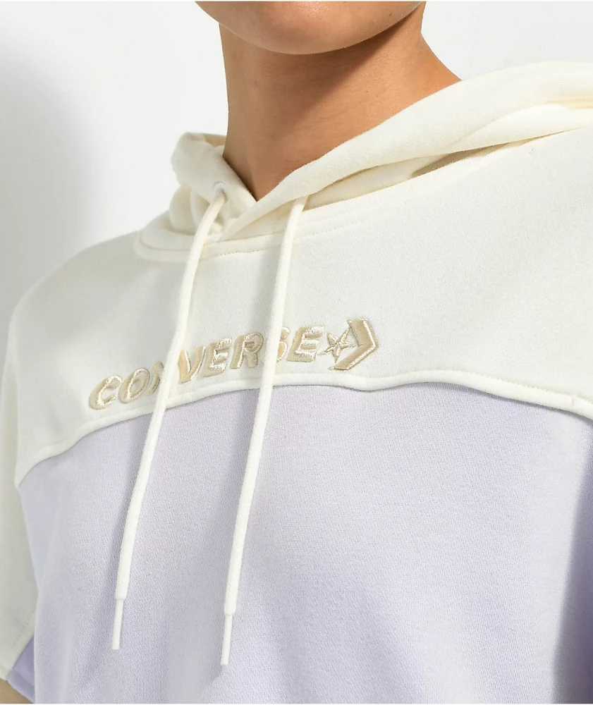 Converse Vapor Violet Crop Hoodie
