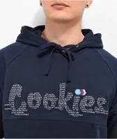 Cookies Back To Back Navy Blue Hoodie