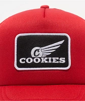 Cookies Baja Motocross Red Trucker Hat