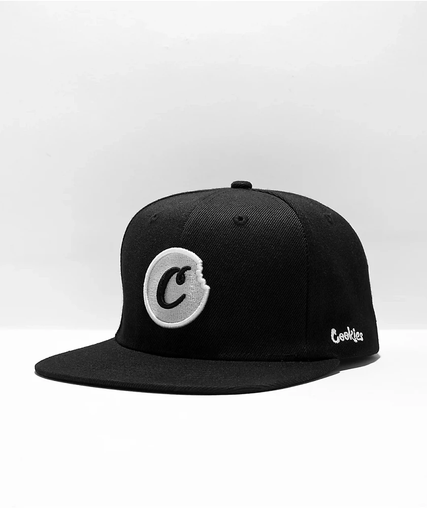 Cookies C-Bite Black Snapback Hat