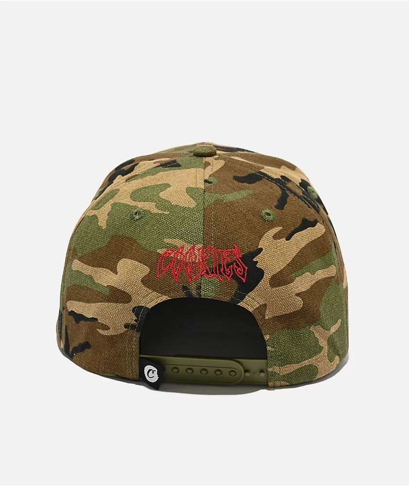 Cookies Canarchy Camo Snapback Hat