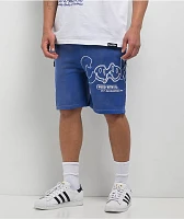 Cookies Florist Blue Wash Sweat Shorts