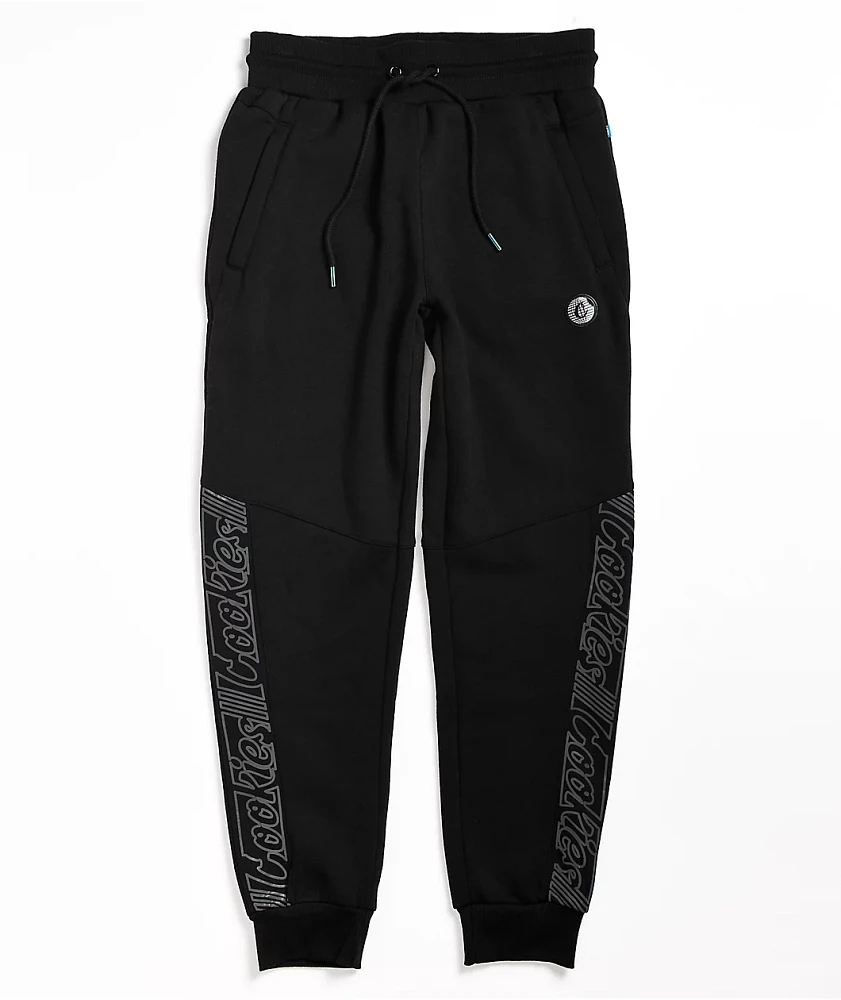 Cookies Hologram Black Jogger Sweatpants