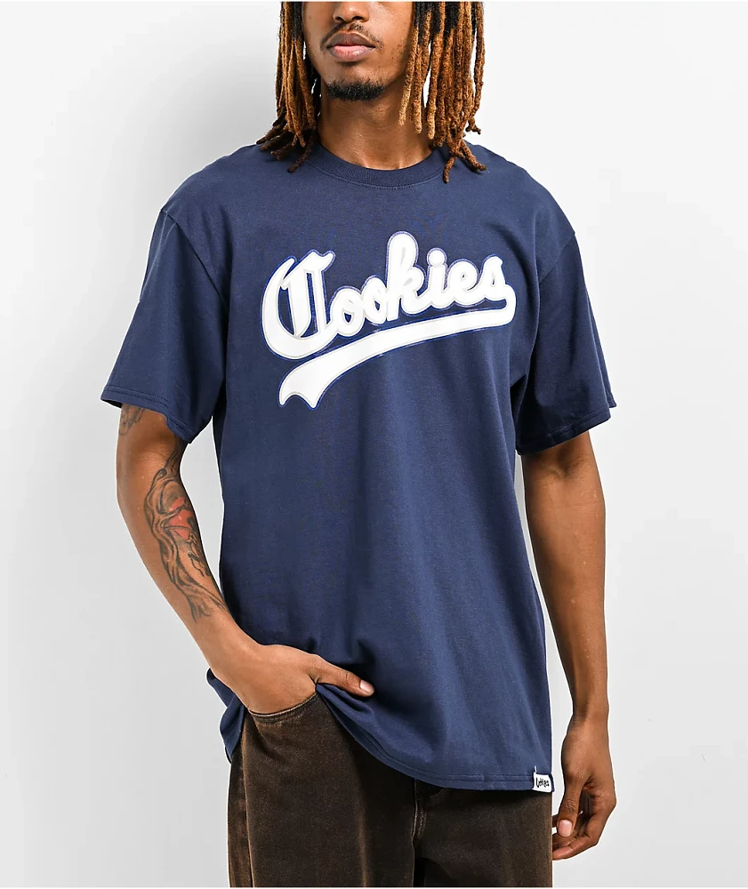 Cookies Ivy League Navy T-Shirt