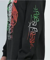 Cookies La Raza Black Long Sleeve T-Shirt