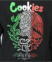 Cookies La Raza Black Long Sleeve T-Shirt