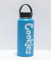 Cookies Matte Blue Water Bottle