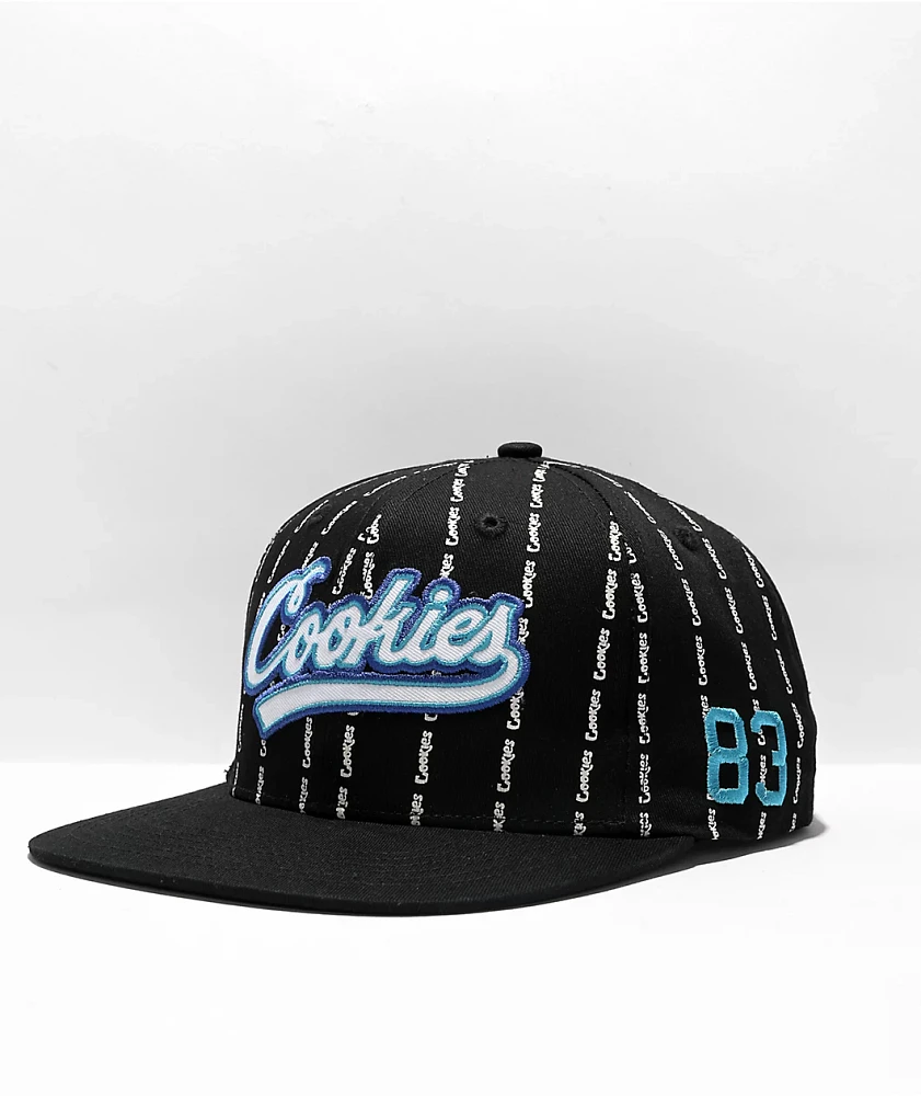 Cookies Puttin In Work Black Snapback Hat