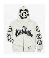 Cookies Slow Burn Pigment Full Zip Hoodie