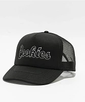 Cookies University Black Trucker Hat