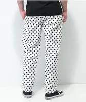 Cookman Dot White Chef Pants