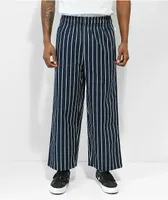 Cookman Navy Stripe Wide Chef Pants