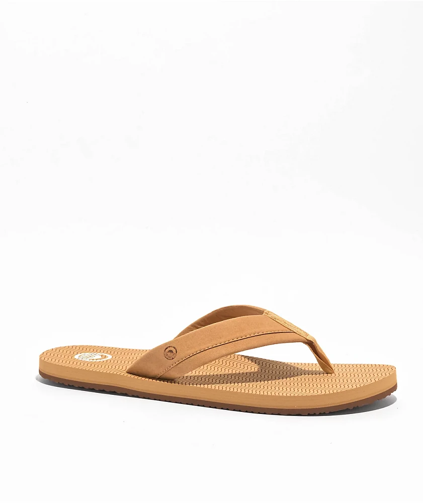 Cords Comfort Wave Tan Sandals