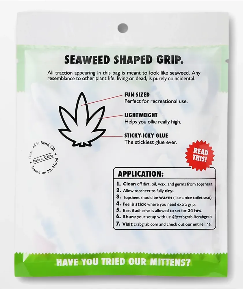 Crab Grab Mini Seaweed Green Stomp Pad