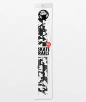 Crab Grab Skate Rails Black & White Swirl Stomp Pads