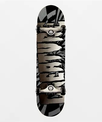 Creature Logo Metallic 7.75" Skateboard Complete