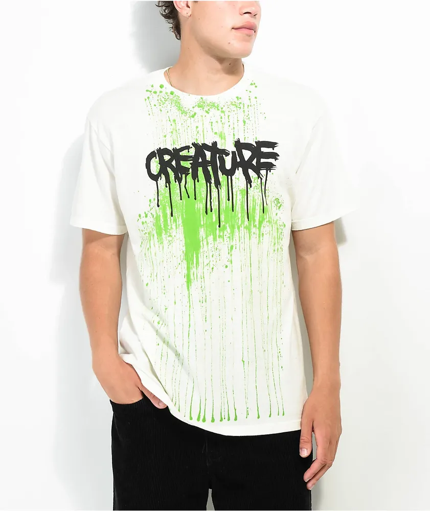 Creature Slaughter Splatter White T-Shirt