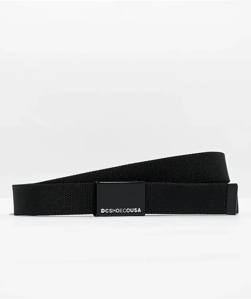 DC Black Web Belt