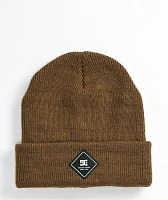 DC Label Bison Brown Beanie