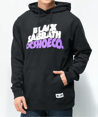 DC x Black Sabbath Black & Purple Hoodie