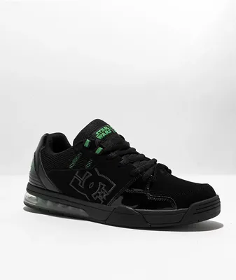 DC x Star Wars Versatile Black & Green Skate Shoes
