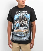 DGA Rolling With the Homies Black T-Shirt