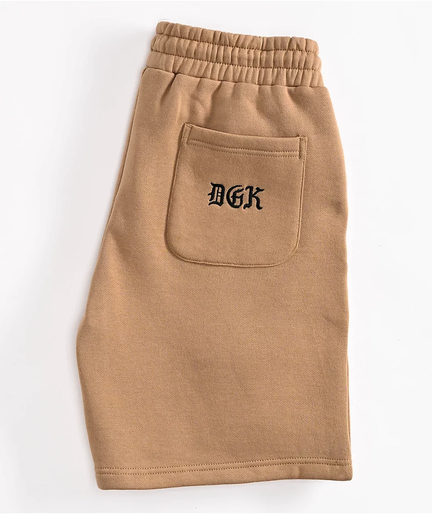 DGK Blessed Tan Sweat Shorts