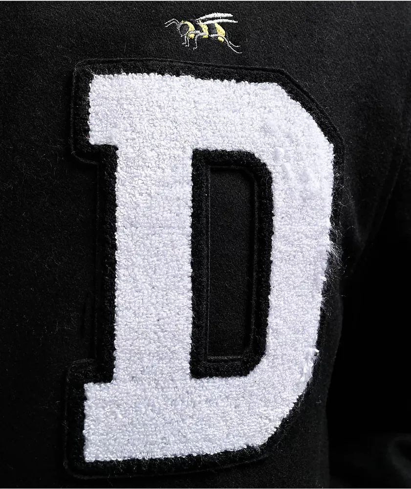 DGK Cultivators Black & White Varsity Jacket