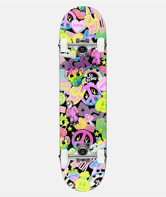 DGK Day Glow 7.25" Skateboard Complete