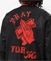 DGK Devotion Red & Black Varsity Jacket