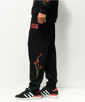 DGK Fierce Black Jogger Sweatpants