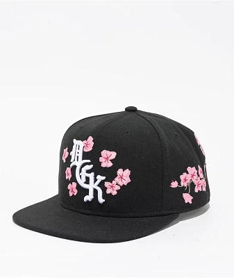 DGK Hanami Black Snapback Hat