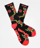 DGK Lavish Black Crew Socks