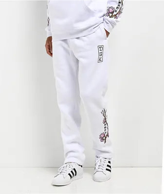 DGK Mystical White Sweatpants
