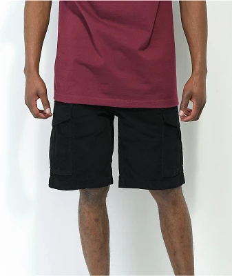 DGK O.G.S. Black Corduroy Cargo Shorts
