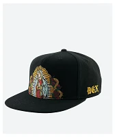 DGK Our Lady Black Snapback Hat