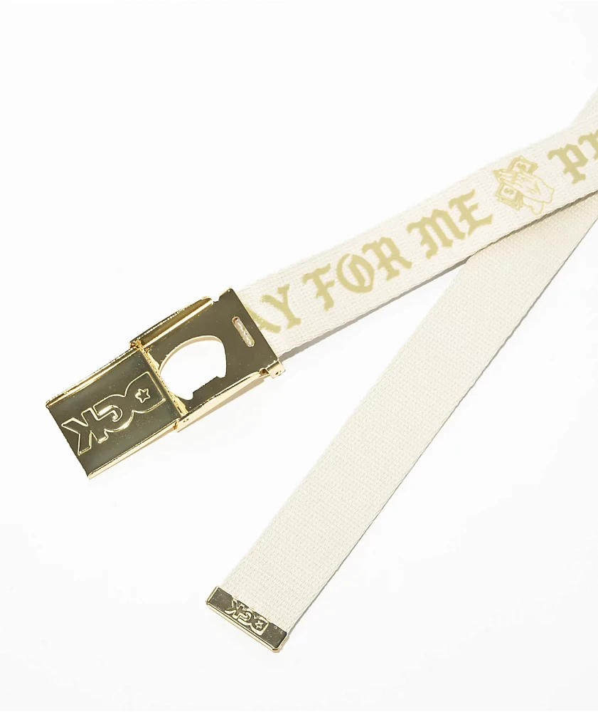 DGK Pray Scout Cream Belt
