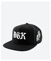 DGK Stay True Black Snapback Hat