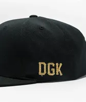 DGK Unseen Black Snapback Hat