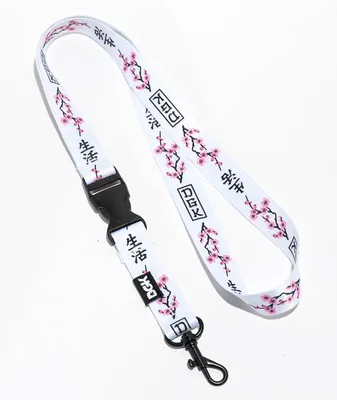 DGK Zen White Lanyard