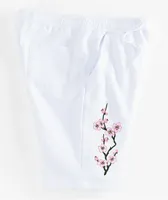 DGK Zen White Sweat Shorts