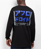 DGK x Afro Samurai Afro Droid Black Long Sleeve T-Shirt