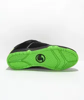 DVS Comanche Black, Charcoal, & Lime Skate Shoes