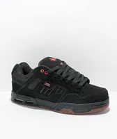 DVS Enduro Heir Black, Red, & Gum Skate Shoes