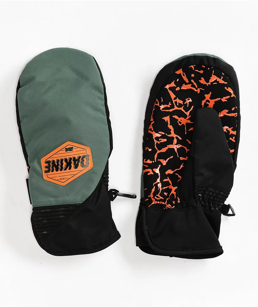 Dakine Crossfire Green Snowboard Mittens