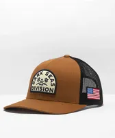 Dark Seas Solitude Black & Brown Trucker Hat