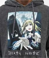 Death Note Misa Amane Washed Black Hoodie